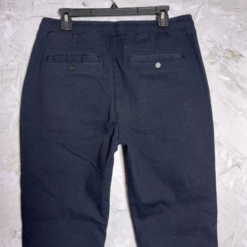 MAVI JEANS Sweatpants Joggers SIZE L Navy Drawstring Activewear Pockets NWT